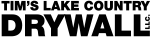 Tim’s Lake Country Drywall Logo